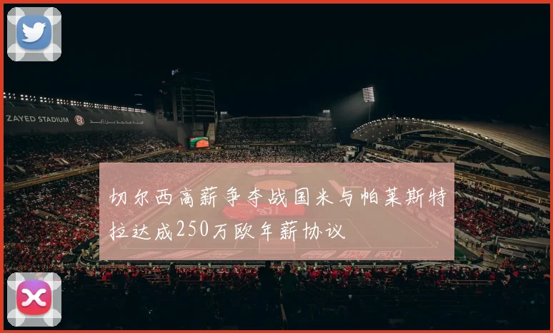 切尔西高薪争夺战国米与帕莱斯特拉达成250万欧年薪协议
